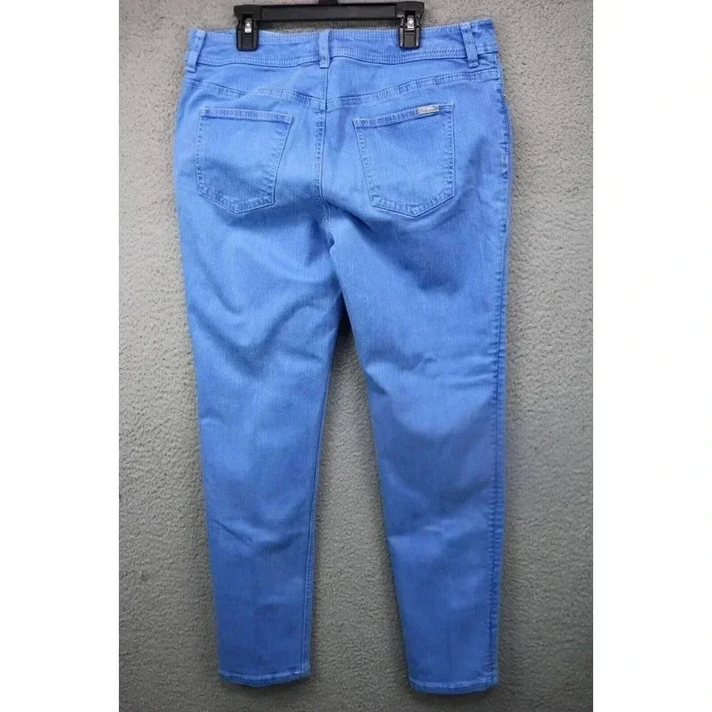 So Slimming by Chico's Women's Skinny Ankle Jeans-Size 1-Logo